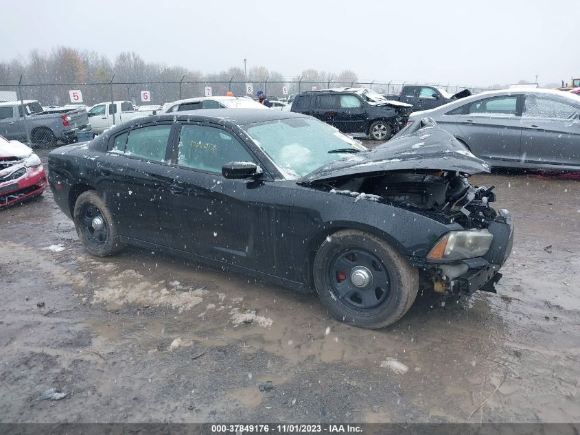 2012 Dodge Charger Police VIN: 2C3CDXAT1CH305868 Lot: 37849176