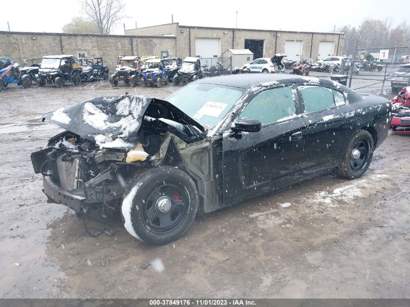 2012 Dodge Charger Police VIN: 2C3CDXAT1CH305868 Lot: 37849176