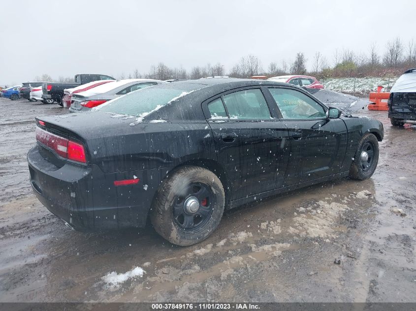 2012 Dodge Charger Police VIN: 2C3CDXAT1CH305868 Lot: 37849176