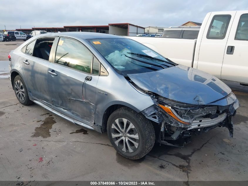 JTDEAMDE3MJ022896 2021 Toyota Corolla Hybrid Le