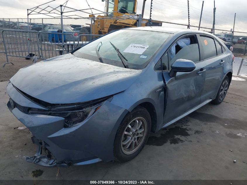 JTDEAMDE3MJ022896 2021 Toyota Corolla Hybrid Le