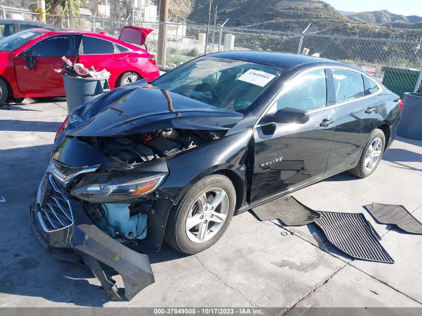 2022 Chevrolet Malibu Ls VIN: 1G1ZB5ST2NF191116 Lot: 37849505