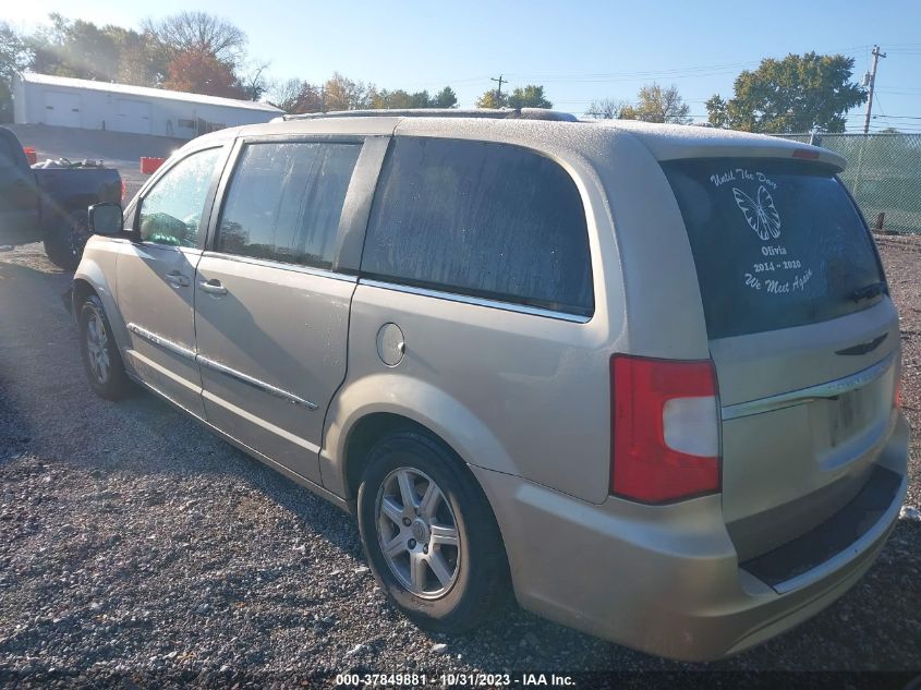 2013 Chrysler Town & Country Touring VIN: 2C4RC1BG5DR518857 Lot: 37849881