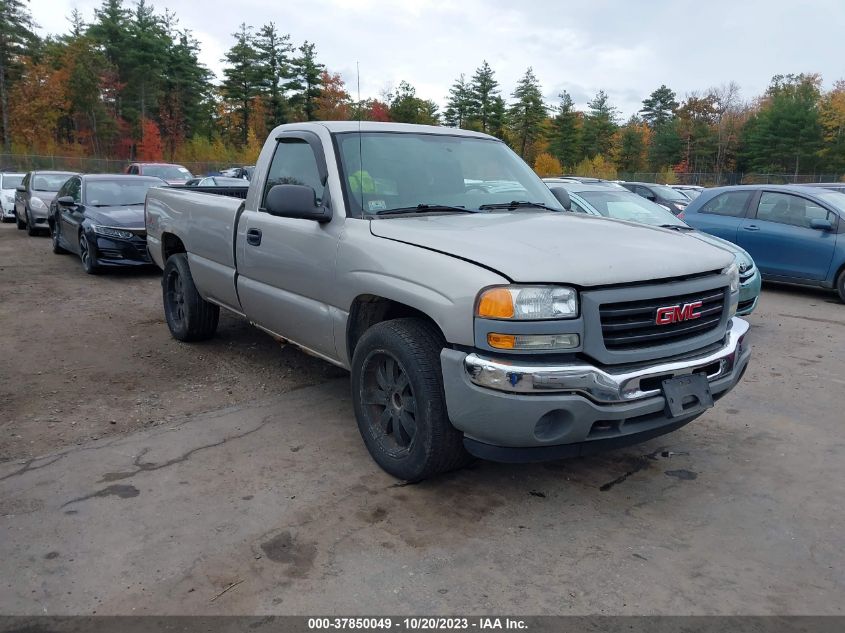 2005 GMC Sierra 1500 Work Truck VIN: 1GTEK14VX5E190623 Lot: 40827299