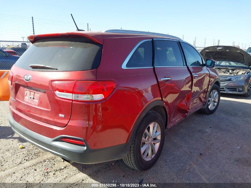 2016 Kia Sorento 2.4L Lx VIN: 5XYPG4A33GG078870 Lot: 37850298