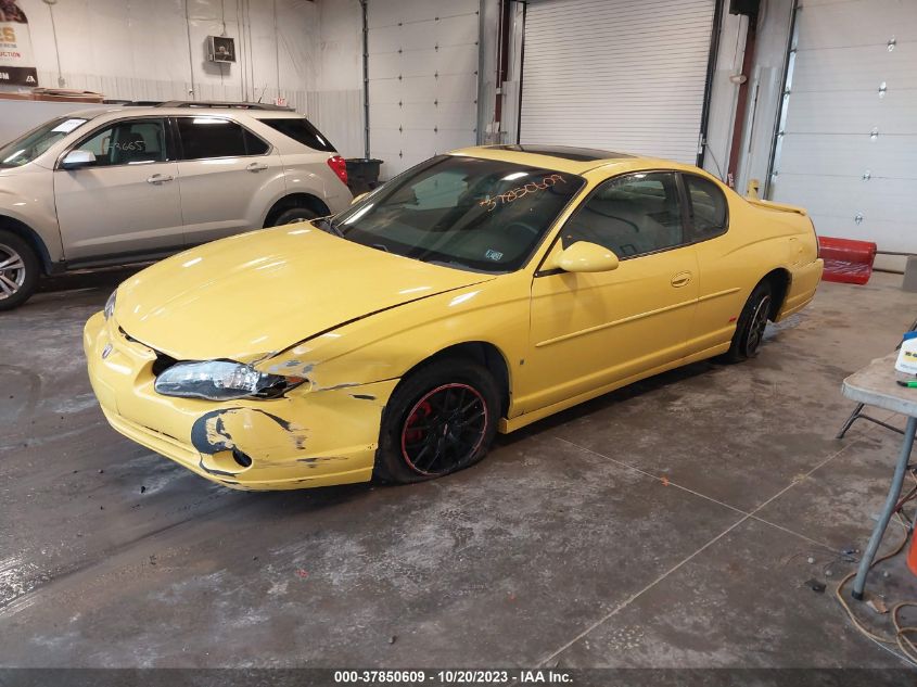 2004 Chevrolet Monte Carlo Ss VIN: 2G1WX12K249263623 Lot: 37850609