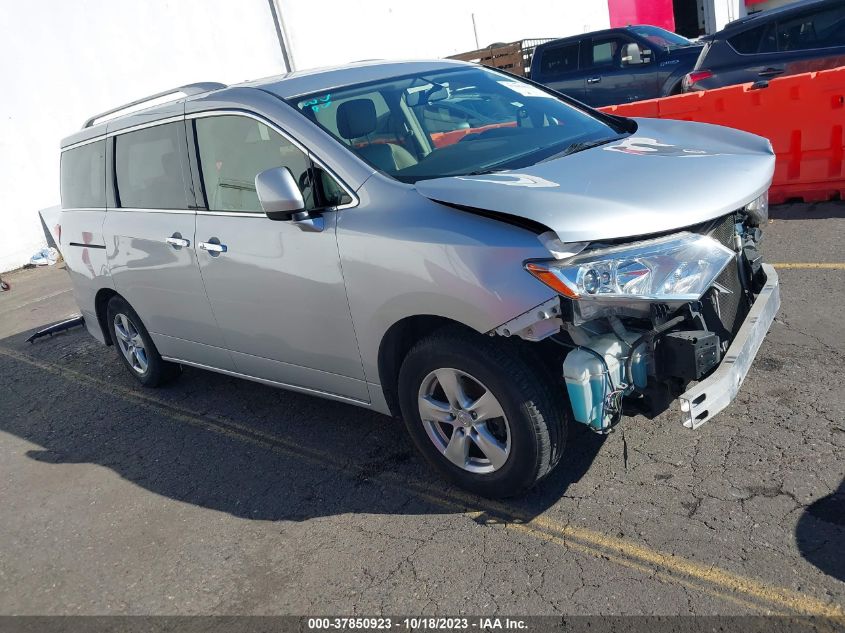 2012 Nissan Quest Sv VIN: JN8AE2KP7C9046764 Lot: 37850923