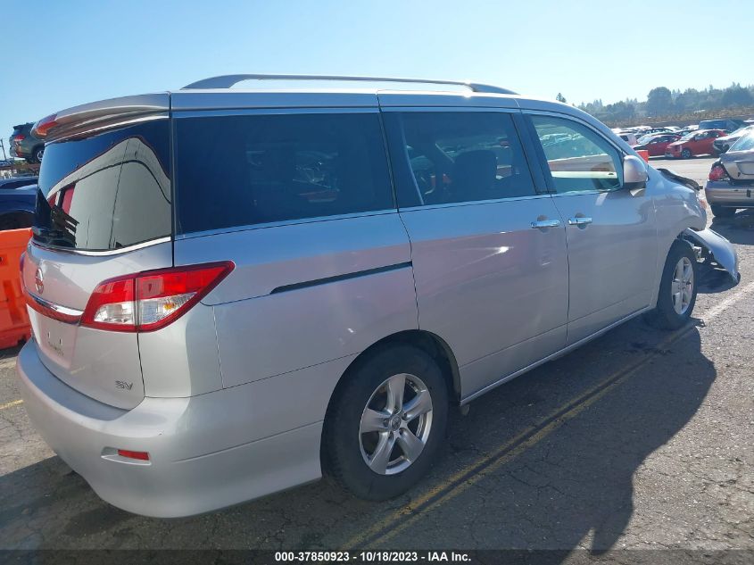 2012 Nissan Quest Sv VIN: JN8AE2KP7C9046764 Lot: 37850923