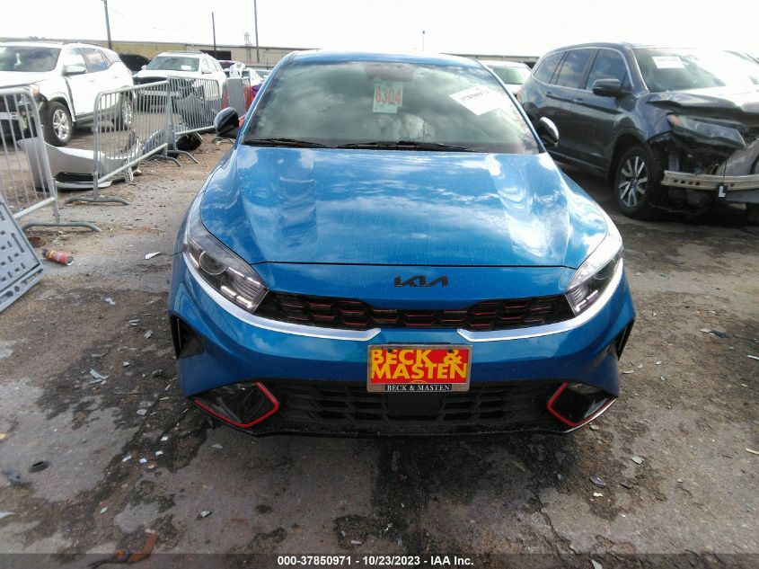 2022 Kia Forte Gt-Line VIN: 3KPF54AD4NE456571 Lot: 37850971