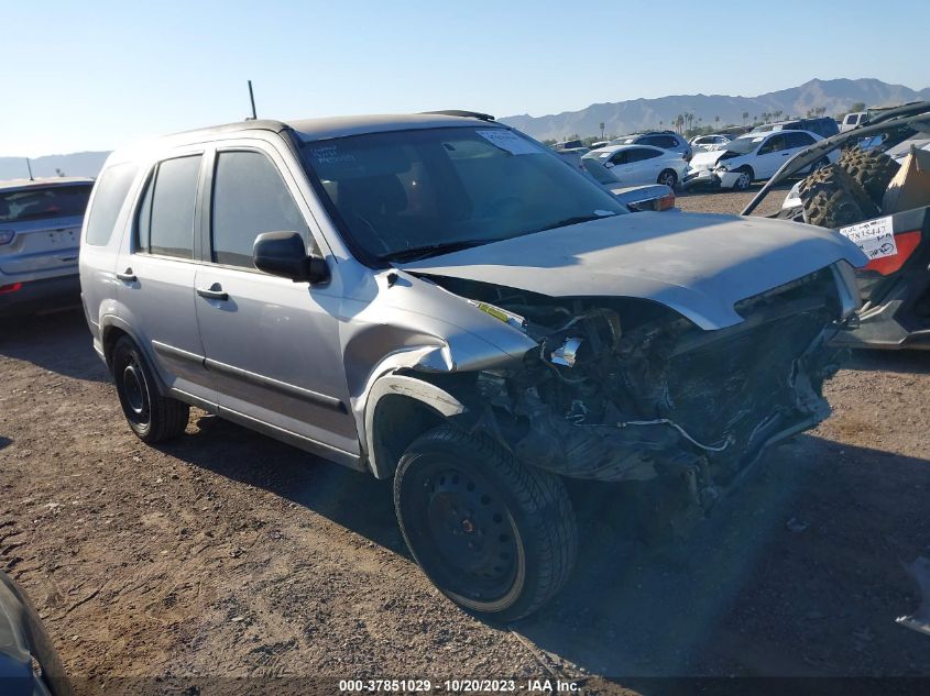 2005 Honda Cr-V Lx VIN: JHLRD68505C006906 Lot: 40301686