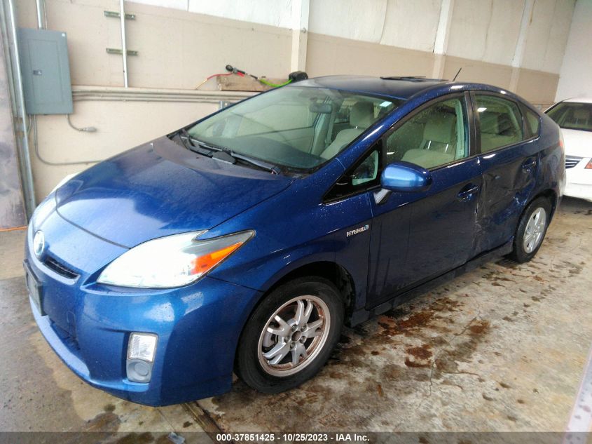 2010 Toyota Prius Ii/Iii/Iv/V/I VIN: JTDKN3DU5A0191828 Lot: 37851425