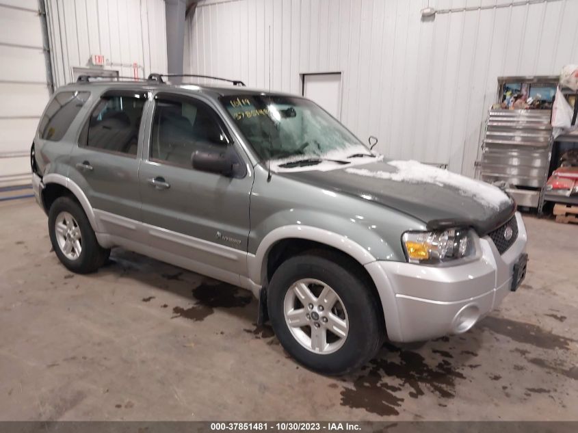 2005 Ford Escape Hybrid VIN: 1FMCU96H95KD66209 Lot: 37851481