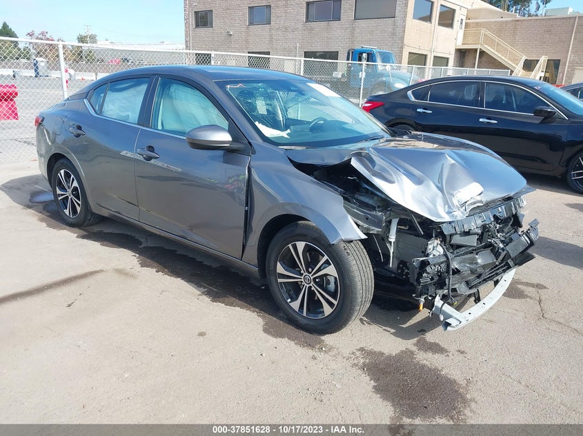 2022 Nissan Sentra Sv VIN: 3N1AB8CV9NY312211 Lot: 37851628