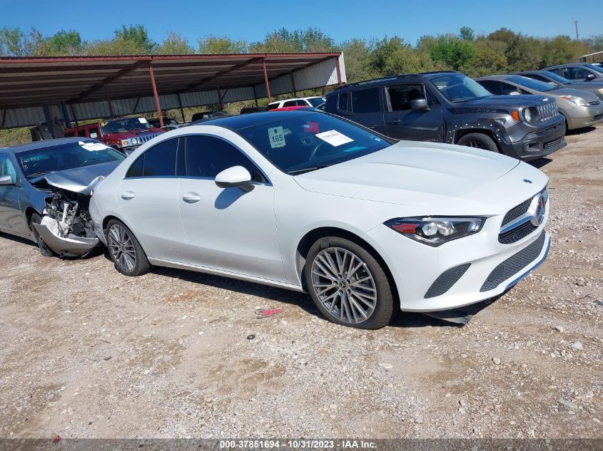 2021 Mercedes-Benz Cla Cla 250 VIN: W1K5J4GBXMN153100 Lot: 37851694