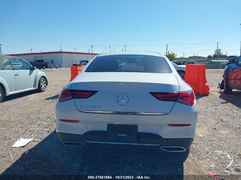 2021 Mercedes-Benz Cla Cla 250 VIN: W1K5J4GBXMN153100 Lot: 37851694