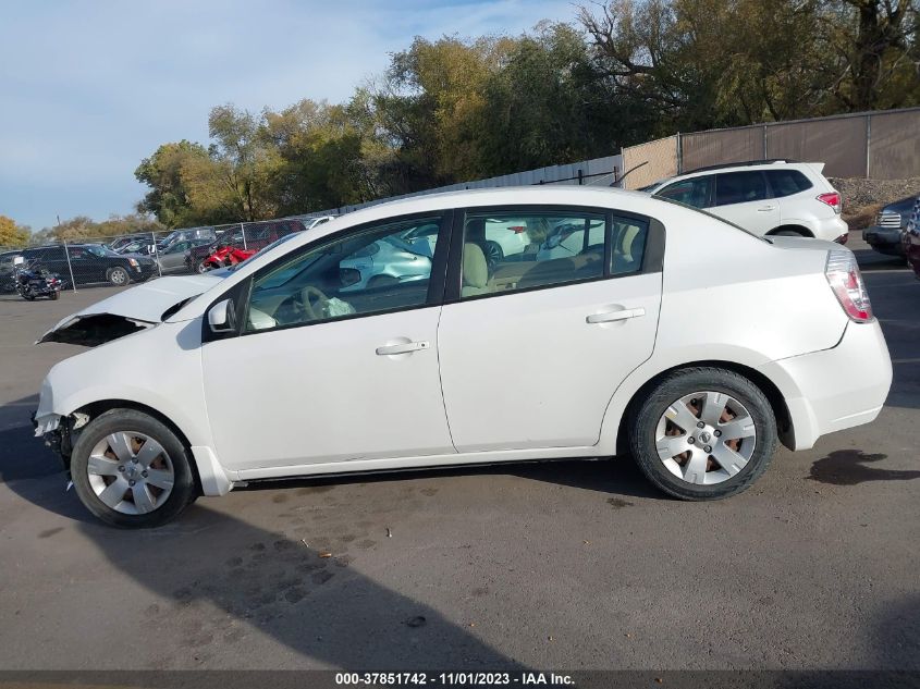 2010 Nissan Sentra 2.0 VIN: 3N1AB6AP4AL623853 Lot: 37851742