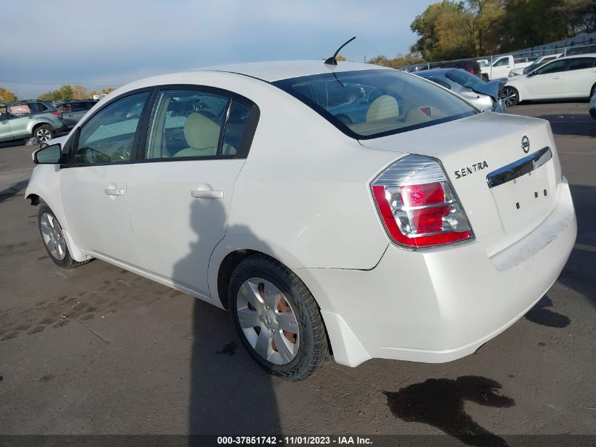 2010 Nissan Sentra 2.0 VIN: 3N1AB6AP4AL623853 Lot: 37851742