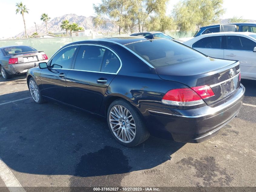 2006 BMW 7 Series 750Li VIN: WBAHN83596DT31748 Lot: 37852027