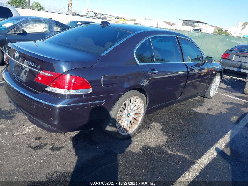 2006 BMW 7 Series 750Li VIN: WBAHN83596DT31748 Lot: 37852027