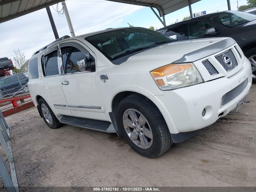 2012 Nissan Armada Platinum VIN: 5N1BA0NF1CN609152 Lot: 40552960