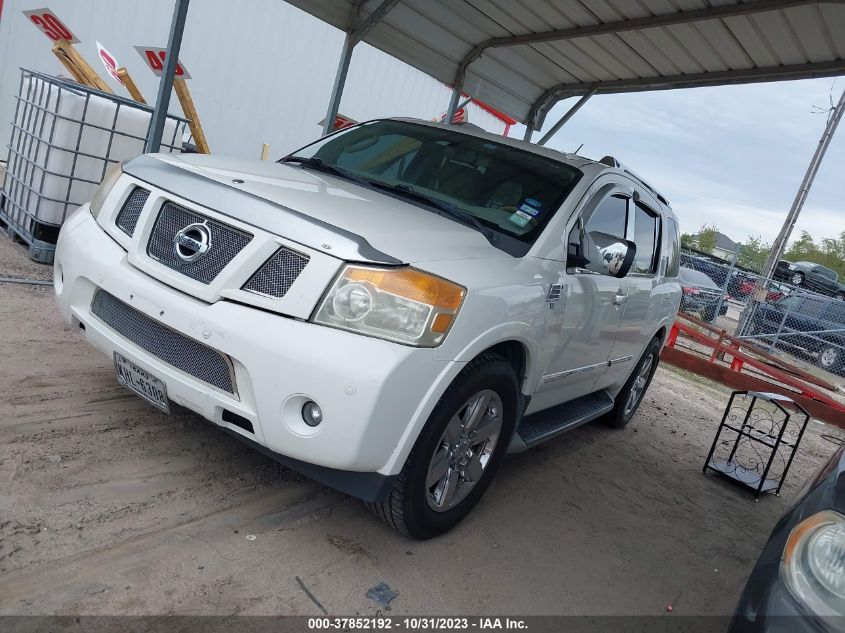 2012 Nissan Armada Platinum VIN: 5N1BA0NF1CN609152 Lot: 40552960