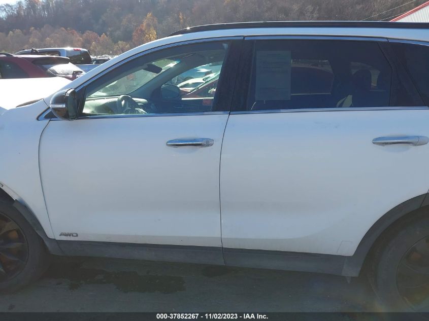 2019 Kia Sorento S V6 VIN: 5XYPGDA5XKG592175 Lot: 37852267