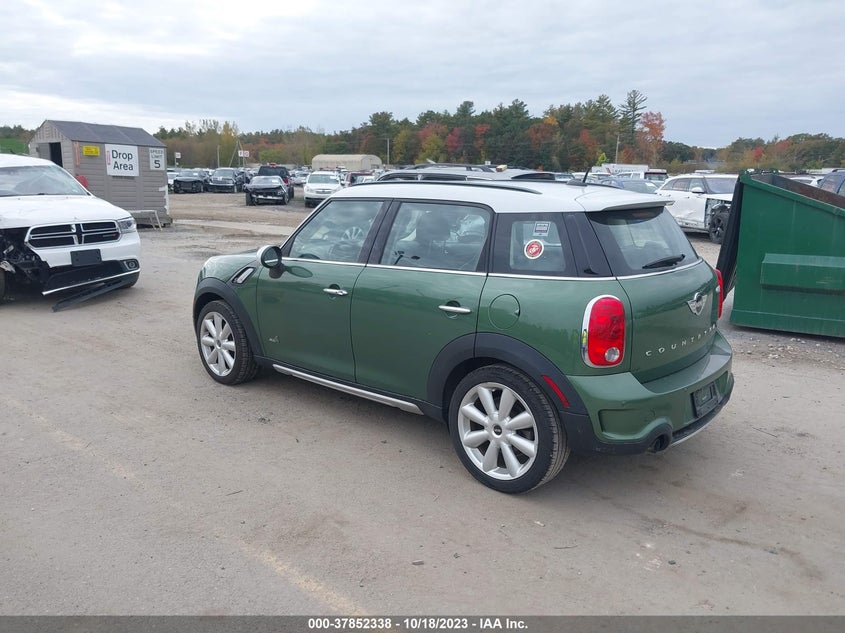 2015 Mini Countryman Cooper S VIN: WMWZC5C50FWP44316 Lot: 37852338