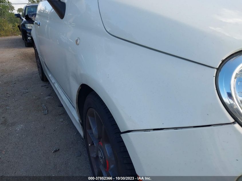 2014 Fiat 500 Abarth VIN: 3C3CFFFH7ET285175 Lot: 37852366