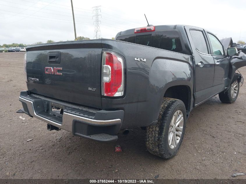 2016 GMC Canyon 4Wd Slt VIN: 1GTG6DE34G1200309 Lot: 37852444