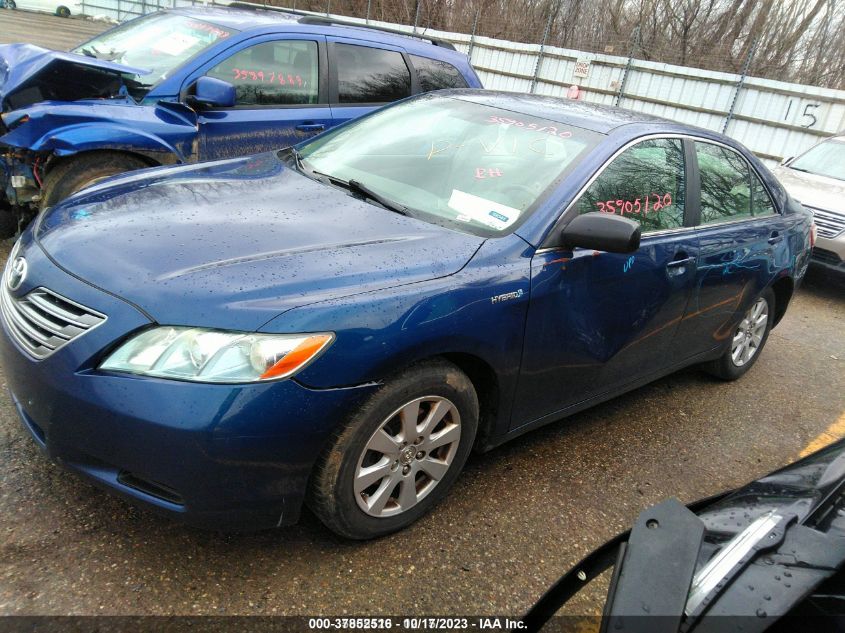 4T1BB46K87U009658 2007 Toyota Camry Hybrid