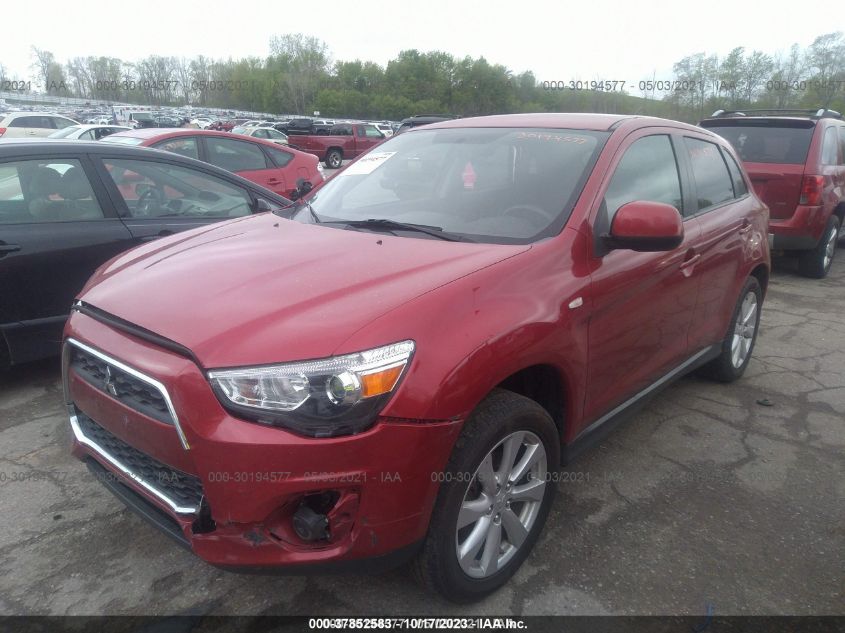 2015 Mitsubishi Outlander Sport Es VIN: 4A4AR3AU9FE009958 Lot: 37852583