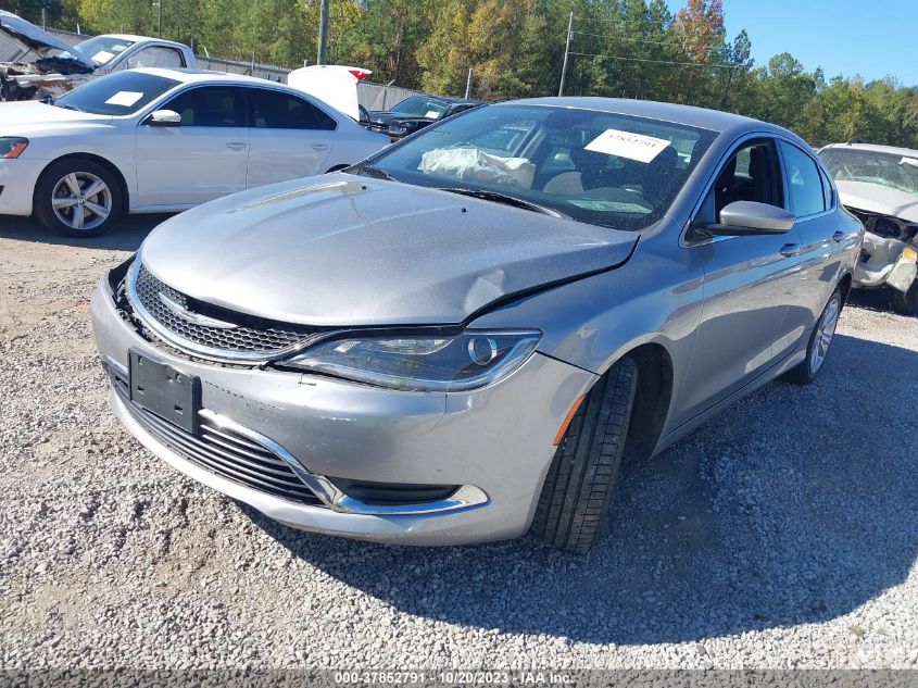 2015 Chrysler 200 Limited VIN: 1C3CCCABXFN754271 Lot: 37852791