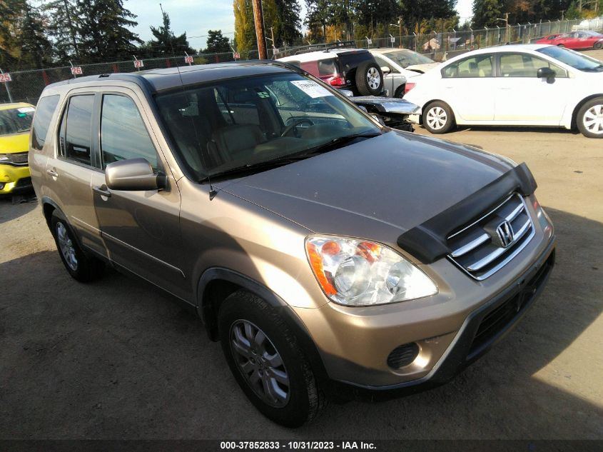 2005 Honda Cr-V Ex Se VIN: JHLRD78945C035429 Lot: 37852833