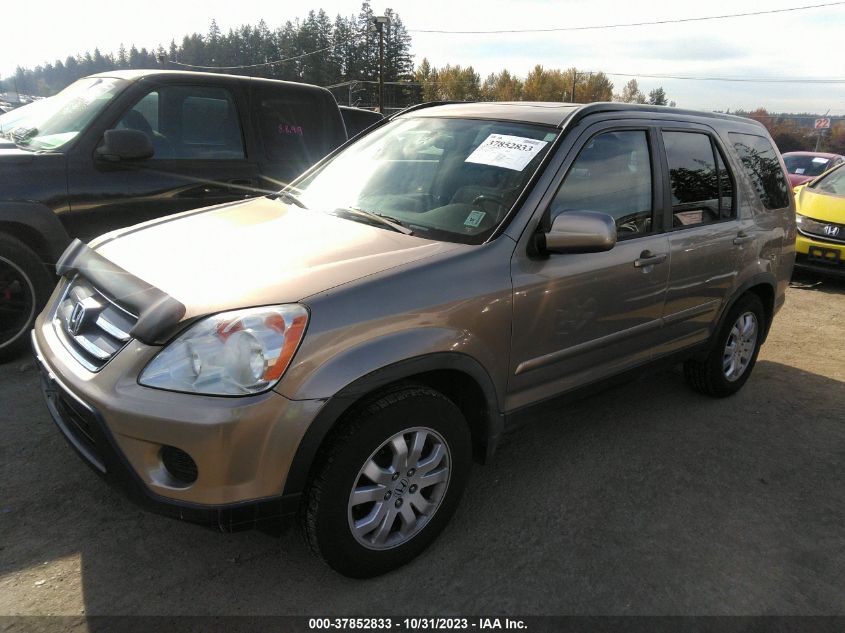 2005 Honda Cr-V Ex Se VIN: JHLRD78945C035429 Lot: 37852833