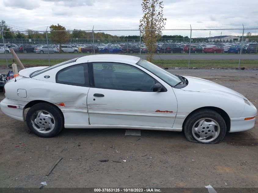 1998 Pontiac Sunfire Se VIN: 3G2JB124XWS830866 Lot: 37853125