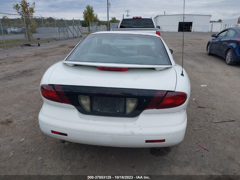 1998 Pontiac Sunfire Se VIN: 3G2JB124XWS830866 Lot: 37853125