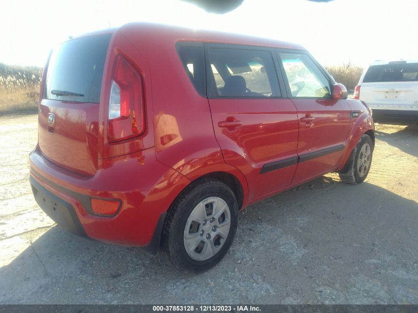 2013 Kia Soul VIN: KNDJT2A54D7626388 Lot: 37853128