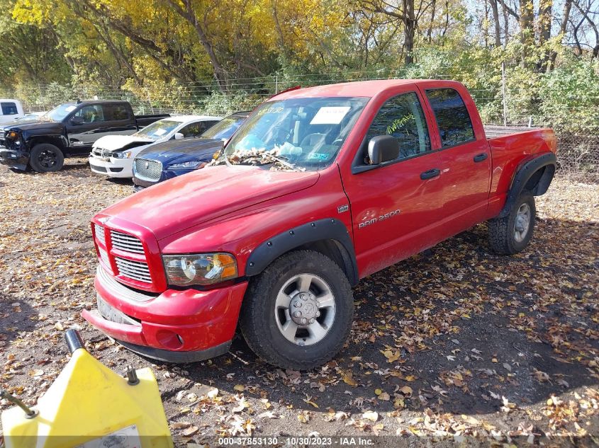 2003 Dodge Ram 2500 St/Slt VIN: 3D7KU28D53G850387 Lot: 37853130