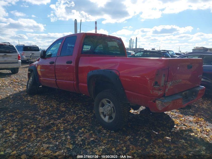 2003 Dodge Ram 2500 St/Slt VIN: 3D7KU28D53G850387 Lot: 37853130