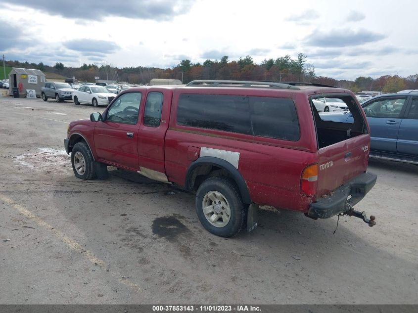 1998 Toyota Tacoma VIN: 4TAWN72N1WZ010744 Lot: 37853143