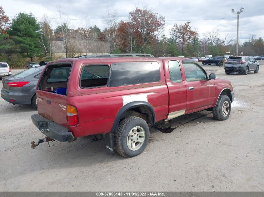 1998 Toyota Tacoma VIN: 4TAWN72N1WZ010744 Lot: 37853143