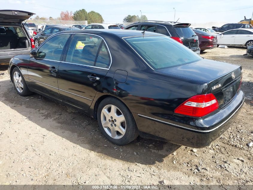 2004 Lexus Ls 430 VIN: JTHBN36F140167379 Lot: 37853156