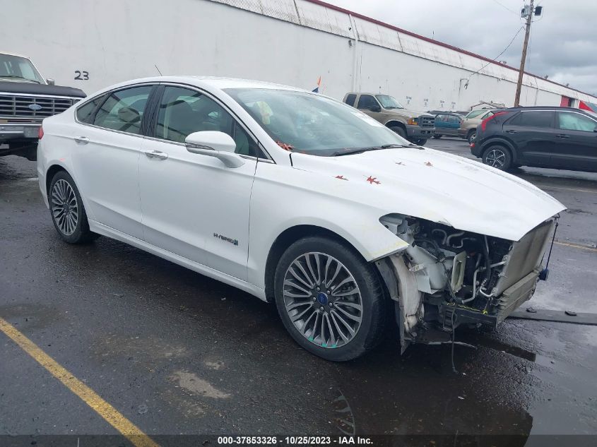 2017 Ford Fusion Hybrid VIN: 3FA6P0RU2HR138149 Lot: 37853326