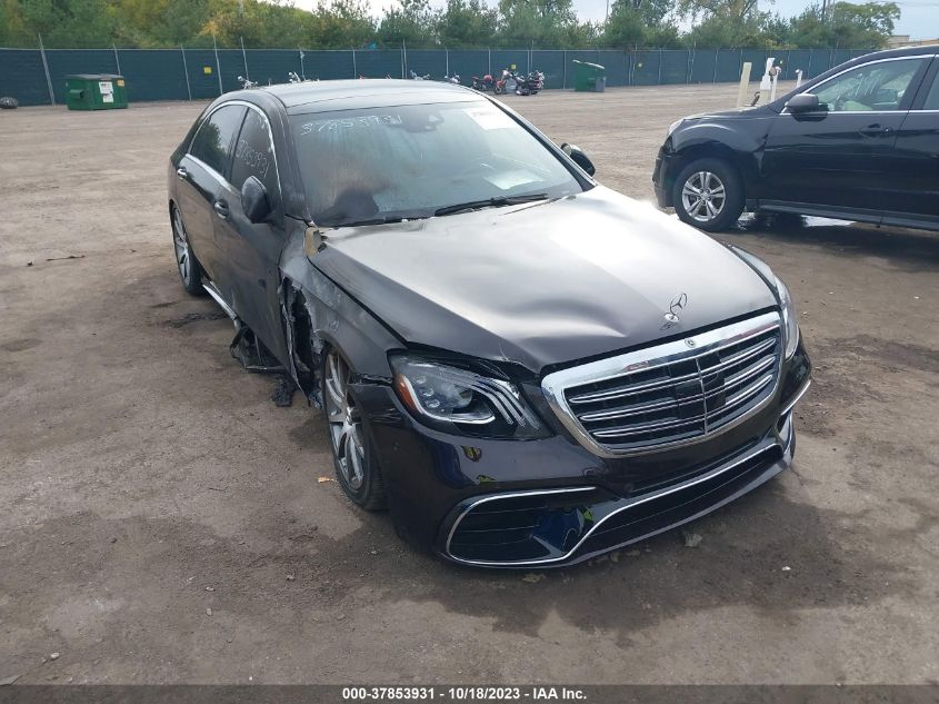 2018 Mercedes-Benz Amg S 63 4Matic VIN: WDDUG8JB8JA394733 Lot: 37853931