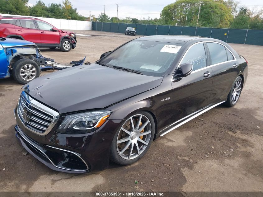2018 Mercedes-Benz Amg S 63 4Matic VIN: WDDUG8JB8JA394733 Lot: 37853931