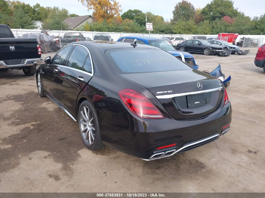 2018 Mercedes-Benz Amg S 63 4Matic VIN: WDDUG8JB8JA394733 Lot: 37853931