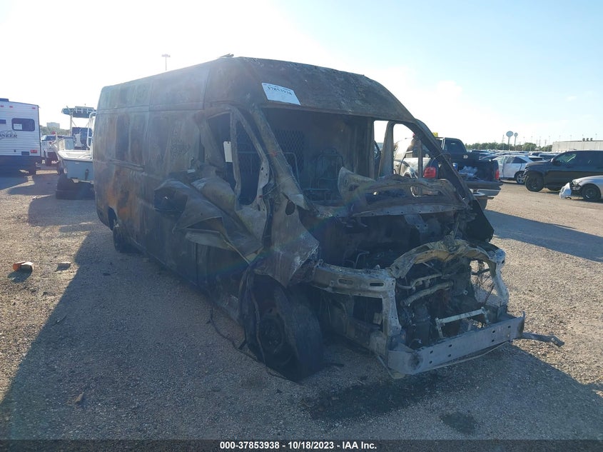 2018 Ram Promaster 3500 Cargo Van High Roof 159" Wb Ext VIN: 3C6URVJG9JE102753 Lot: 37853938