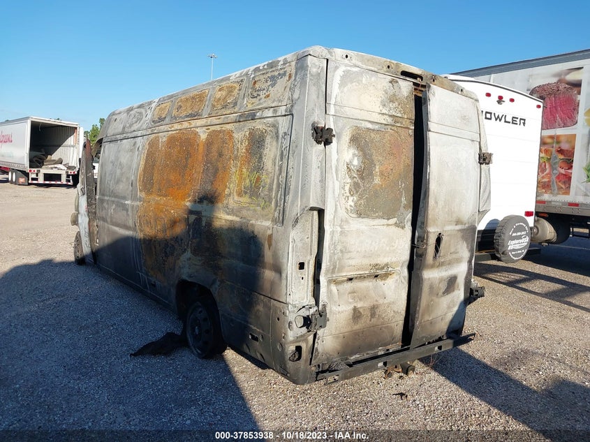 2018 Ram Promaster 3500 Cargo Van High Roof 159" Wb Ext VIN: 3C6URVJG9JE102753 Lot: 37853938