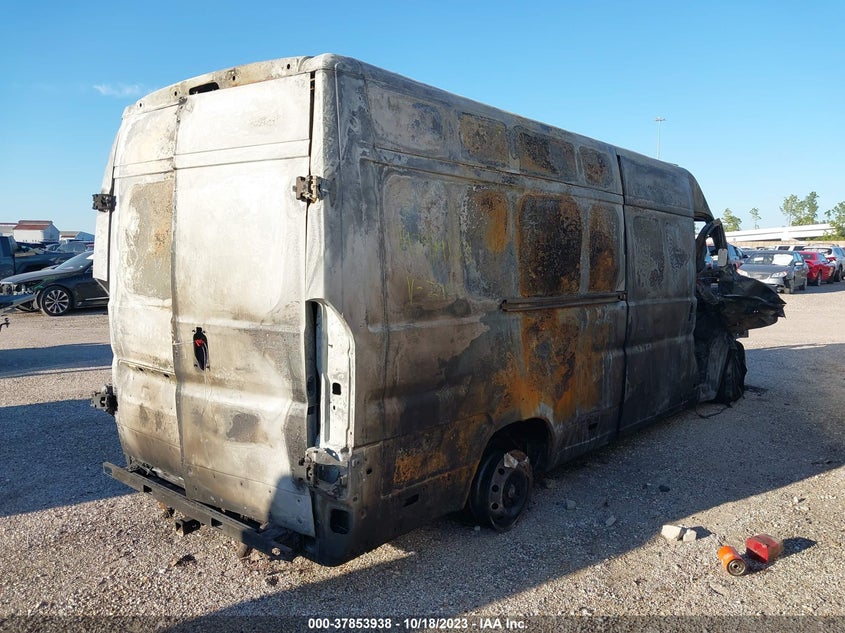 2018 Ram Promaster 3500 Cargo Van High Roof 159" Wb Ext VIN: 3C6URVJG9JE102753 Lot: 37853938