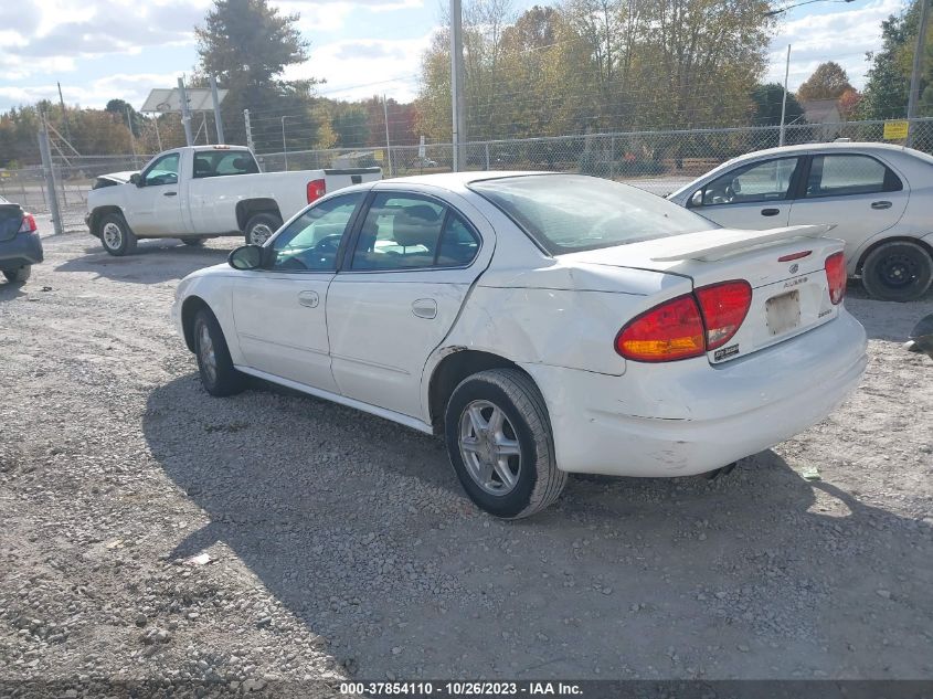 2004 Oldsmobile Alero Gl1 VIN: 1G3NL52F64C157497 Lot: 37854110